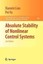 Absolute Stability of Nonlinear Control Systems by Xiaoxin Liao (English) Paperb