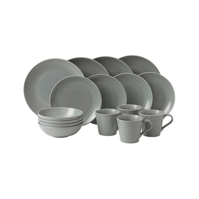 Royal Doulton Gordon Ramsay Maze 16-piece Dinner Set Grey | eBay Royal Doulton Gordon Ramsay Maze 16-piece Dinner Set Grey | eBay