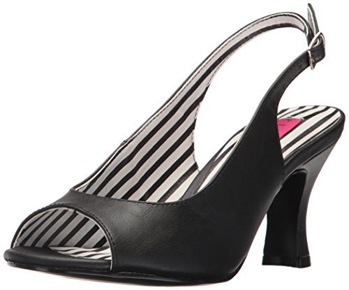 Pleaser Red Pat Jenna02/R Scarpe con Cinturino Donna Nero Blk Pat Pleaser Red Pat Jenna02/R Scarpe con Cinturino Donna Nero Blk Pat