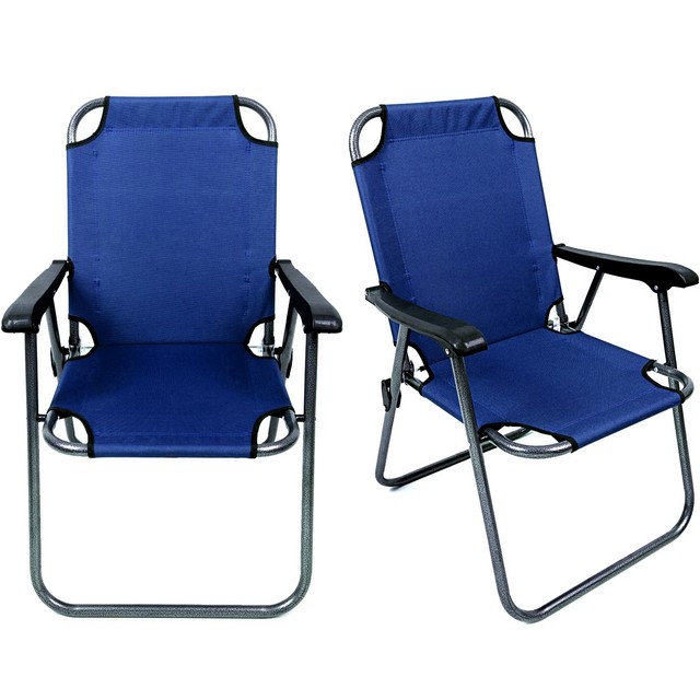 2 Portable Folding Chair Beach Lightweight Travel Patio Picture 13 Of 17
