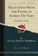 Selections From the Poems of Aubrey De Vere: Edited With a Preface (Classic Repr