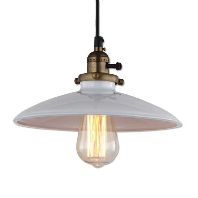 Openbox Jemmy Ho 5 Colors Loft Vintage Pendant Lamp Dia 10 Inch E27 Vintage Pendant Lamp Dia 10 Loft Inch E27 Aluminum Iron Retro White