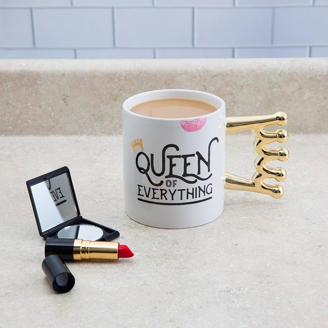 Royalty Coffee Crown Shape Mug Handle 20oz Cafe Tea Cup Gift Queen Royalty Coffee Crown Shape Mug Handle 20oz Cafe Tea Cup Gift Queen Of Everything Ebay