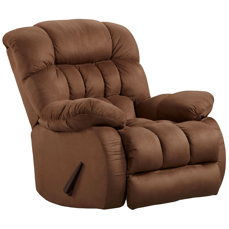 Flash Furniture Contemporary Softsuede Fudge Microfiber Rocker Picture 1 Of