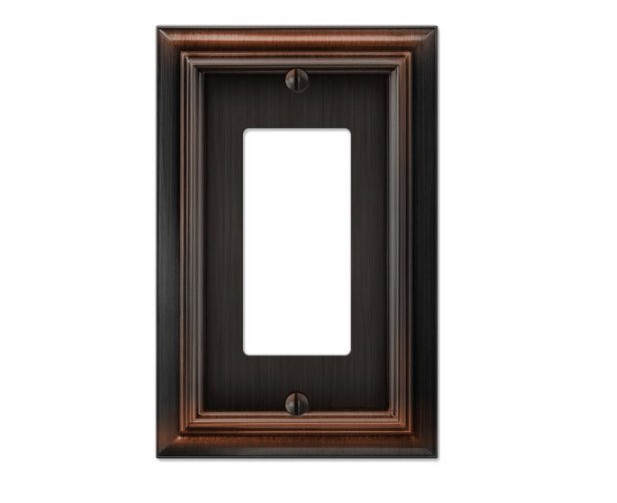 Elumina Continental Cast Aged Bronze Wallplate Rocker Elumina Continental Cast Aged Bronze Wallplate Rocker Be The First To Write A Review About This Picture 1 Of
