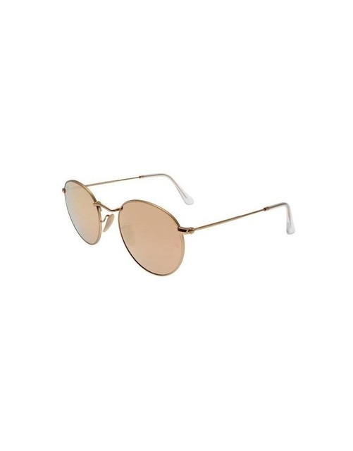 ray ban sonnenbrille round flash lenses kupfer ray ban sonnenbrille round flash lenses kupfer