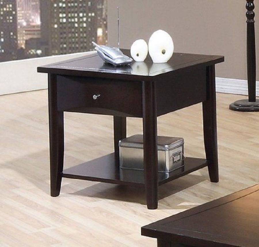 Coaster Home Furnishings 700967 Casual End Table Cappuccino Picture 1 Of 2