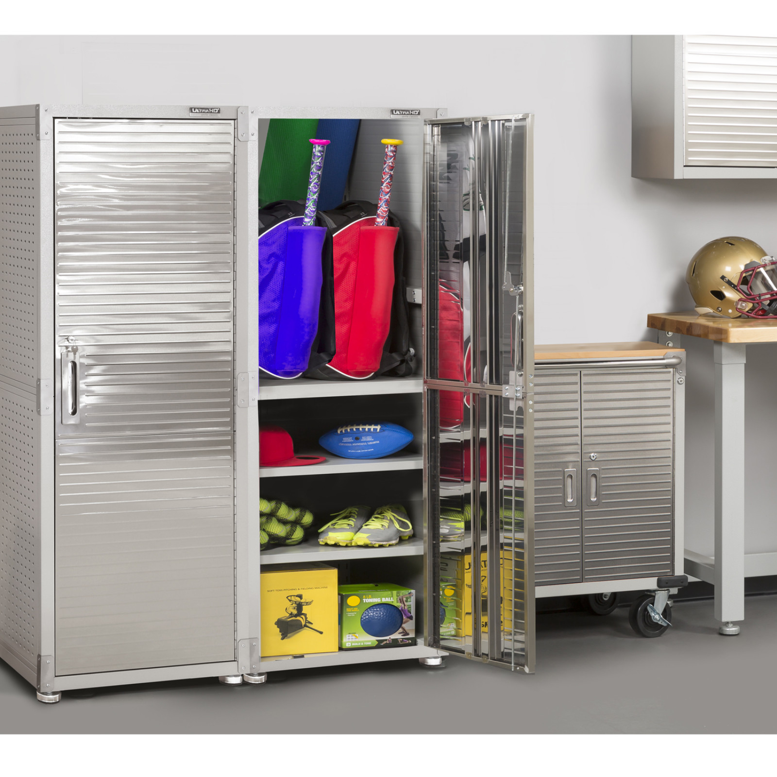 Seville Classics Ultrahd Commercial Heavy Duty Tall Storage Cabinet Seville Classics Ultrahd Commercial Heavy Duty Tall Storage Cabinet