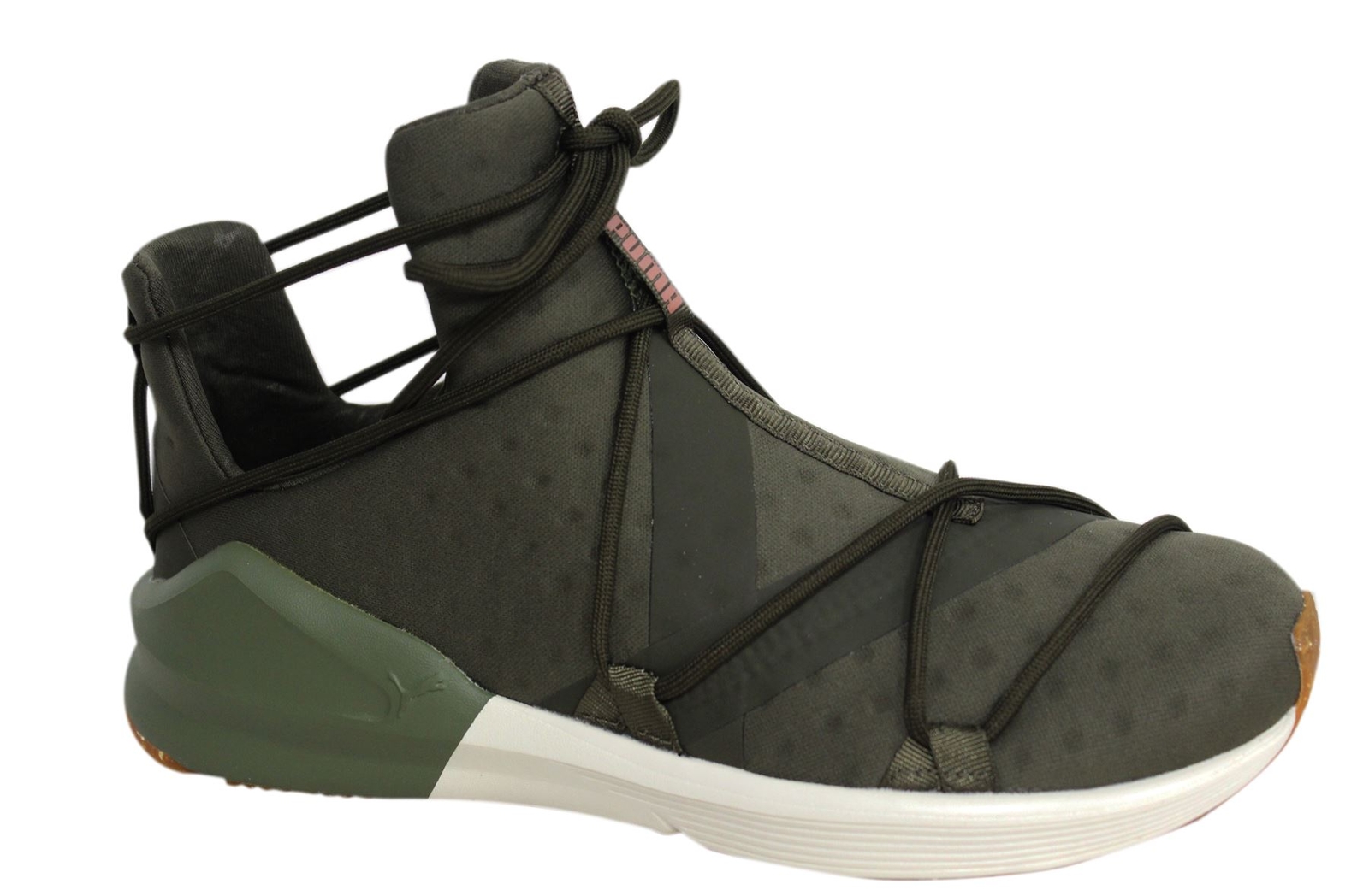 donna PUMA Intenso corda scarpe sportive Olive Night BIANCO VR da ginnastica donna PUMA Intenso corda scarpe sportive Olive Night BIANCO VR da ginnastica