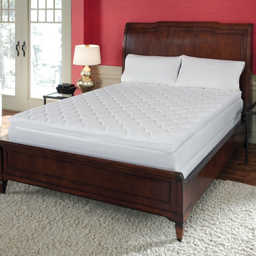Reversible Pillow Top 12 Inch Cal King Size Memory Foam Mattress