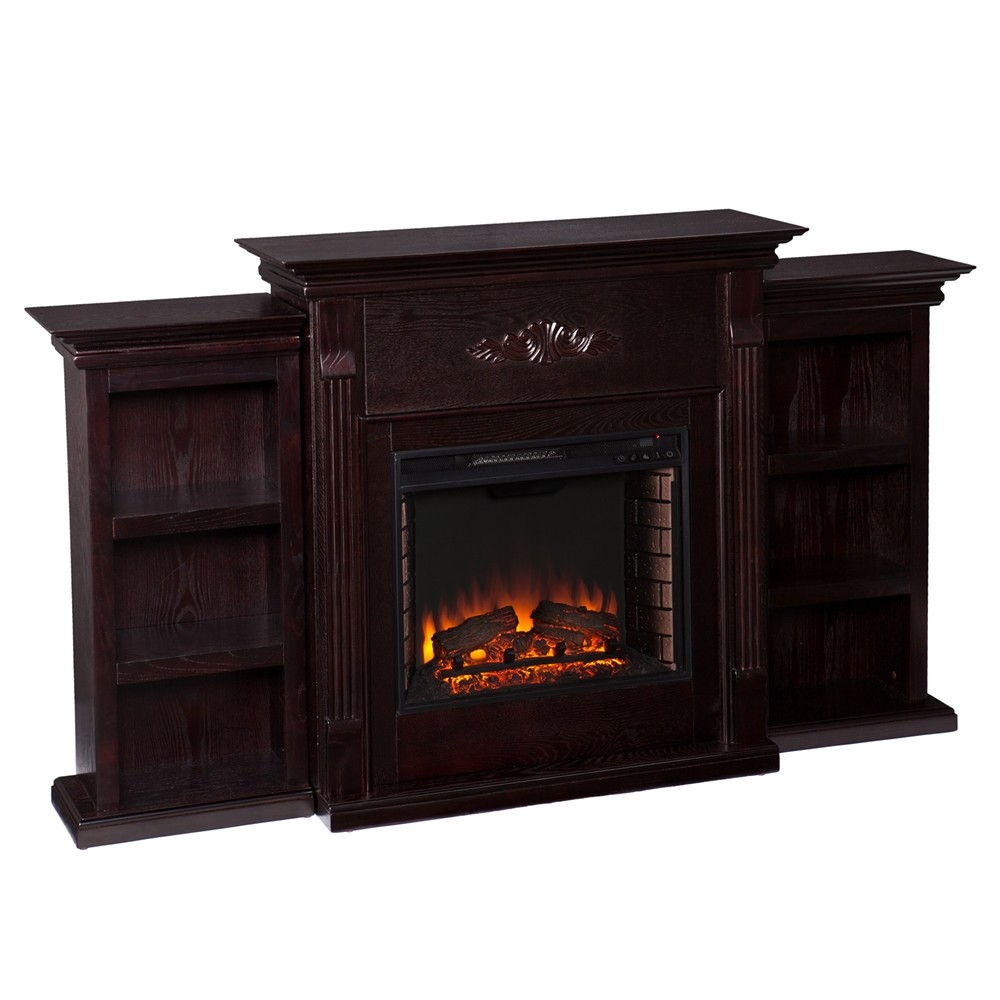 Holly Martin Fredricksburg Electric Fireplace W Bookcases In Picture 1 Of 9