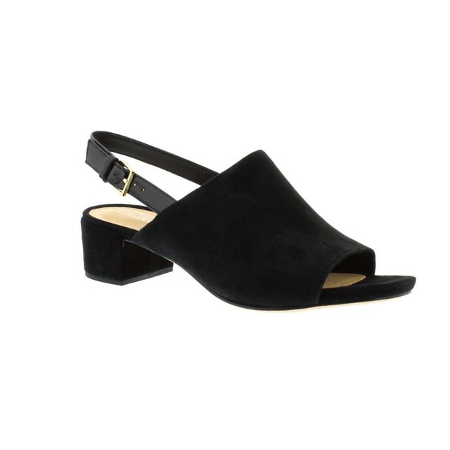 Clarks orabella EDERA camoscio nero sandali da donna Clarks orabella EDERA camoscio nero sandali da donna