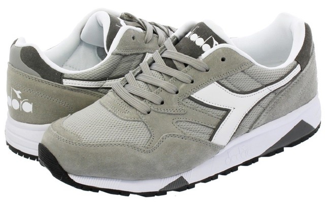 Tg.9 43 Scarpe Diadora N902 S Grigio Bianco Uomo Tg.9 43 Scarpe Diadora N902 S Grigio Bianco Uomo