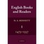 English Books and Readers: Vol 001 Bennett, H. S.