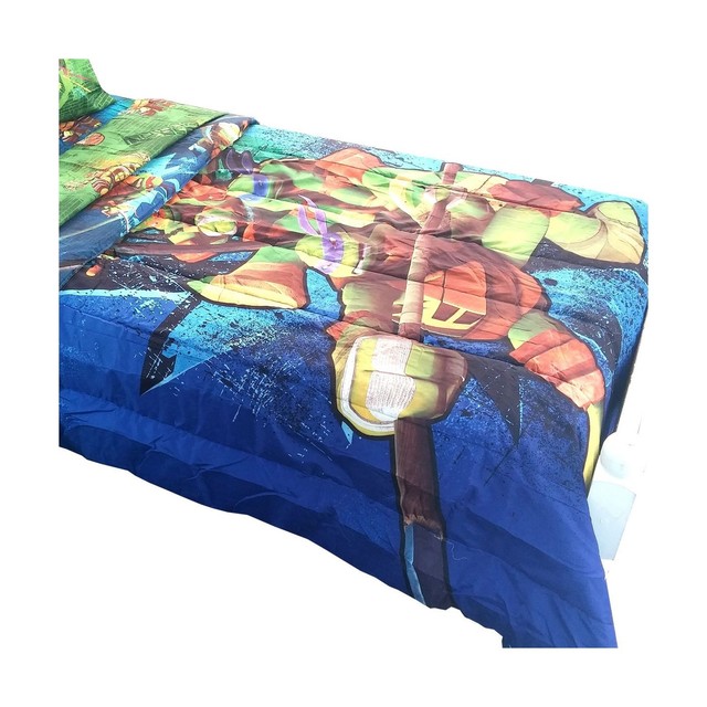 Teenage Mutant Ninja Comforter Turtles Bedding Twin Sheets Sheet Teenage Mutant Ninja Turtles Twin Full Bed Comforter Time To Shell Up Bedding