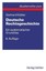 Köbler, Gerhard: Deutsche Rechtsgeschichte, Taschenbuch