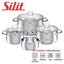 Silit Topf-Set 4-teilig Marino Schüttrand ,Induktion, Edelstahl poliert, NEU,OVP