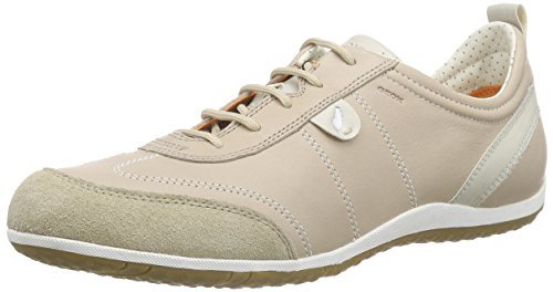 Geox D Vega A Sneaker donna Beige Beige LT TAUPEC6738 38 D9v Geox D Vega A Sneaker donna Beige Beige LT TAUPEC6738 38 D9v