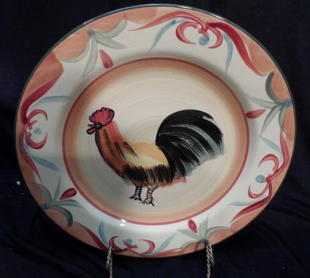 5 Tuscan Rooster Pfaltzgraff Everyday Dessert or Salad Plates 8 1/2 ... 5 Tuscan Rooster Pfaltzgraff Everyday Dessert or Salad Plates 8 1/2 ...