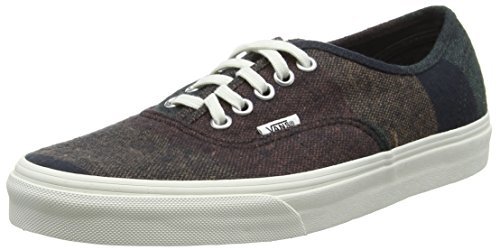 Vans V004MLJPO Authentic LowTop Scarpe Sportive Unisex Marrone Wool Stripes/ Vans V004MLJPO Authentic LowTop Scarpe Sportive Unisex Marrone Wool Stripes/