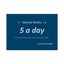 Mental Maths Five a Day by Lorraine Cooper (Paperback, 2013)
