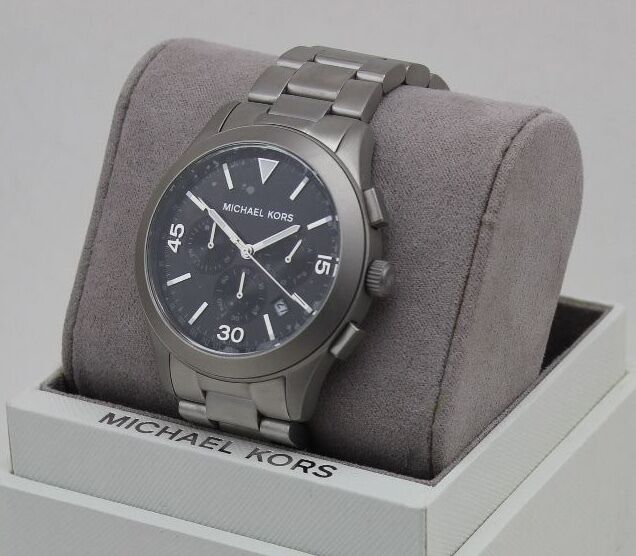 Men's Michael Kors Gareth Stainless Steel Chronograph Watch MK8469 | eBay
