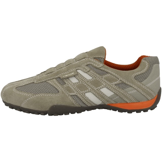 Geox U SNAKE L Scarpe Uomo da Ginnastica Basse Beige Arancione u4207l02214c0845 Geox U SNAKE L Scarpe Uomo da Ginnastica Basse Beige Arancione u4207l02214c0845