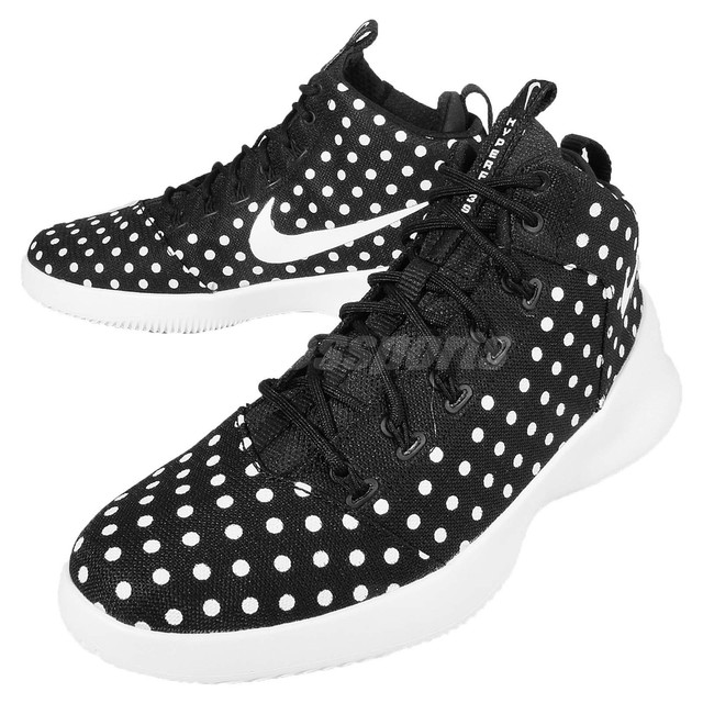 Nike Hyperfr3sh PRM Premium Black White Polka Dots Mens Running Shoes 805898002 Nike Hyperfr3sh PRM Premium Black White Polka Dots Mens Running Shoes 805898002