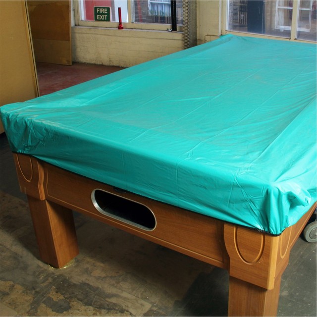 Aqua Heavy Gauge Soft Vinyl Waterproof Pool Table Cover For 7ft Aqua Heavy Gauge Soft Vinyl Waterproof Pool Table Cover For 7ft Tables