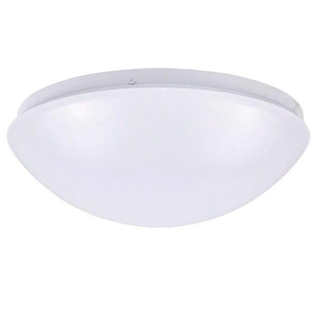 Hykolity 11 Dimmable Led Flush Mount White Round Puff Ceiling Light Hykolity 11 Dimmable Led Flush Mount White Round Puff Ceiling Light Fixture 15
