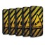 STUFF4 PU-Leder Hülle/Case/Tasche für Apple iPhone 7 Plus/Warnung Zeichen