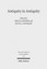 Antiquity in Antiquity von Herausgeber: Gardner, Gregg; Osterloh, Kevin L. NEU