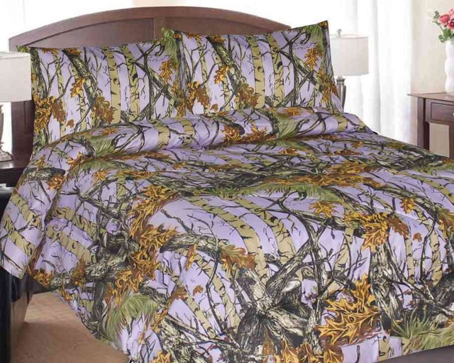 Lavender Camo Bedding 6 Pc Curtains Twin Comforter Only Camouflage New Regal Comfort Lavender Camo Comforter Twin Size Camouflage Purple