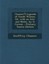 NEW Chaucer'S Legende of Goode Women, Ed. with an Intr. and Notes, by H. Corson