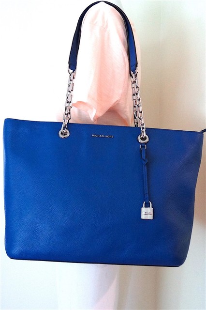 michael kors mercer chain medium top zip multi function tote 30h6sm9t9l electric blue ebay michael kors mercer chain medium top zip multi function tote 30h6sm9t9l electric blue ebay