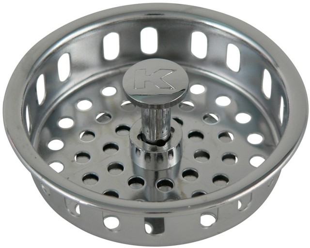 Keeney 3 5 In Chrome Stainless Steel Kitchen Sink Strainer Basket Keeney 3 5 In Chrome Stainless Steel Kitchen Sink Strainer Basket