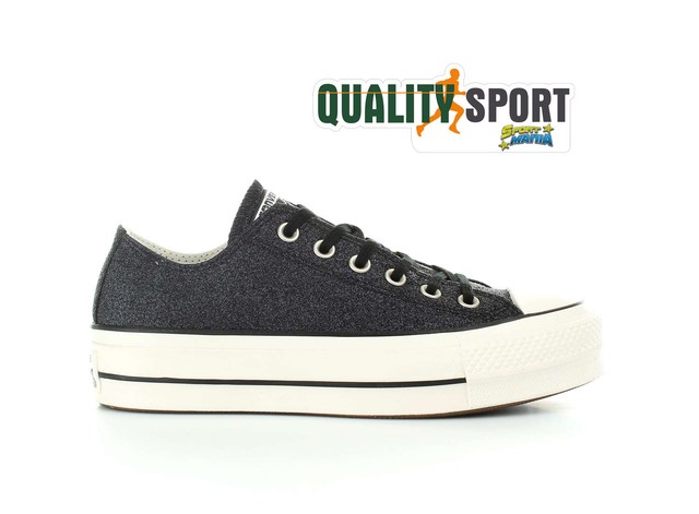 Converse Platform Clean Lift OX Glitter Scarpe Shoes Donna Sneakers 561040C 2018 Converse Platform Clean Lift OX Glitter Scarpe Shoes Donna Sneakers 561040C 2018