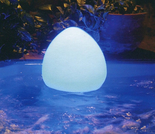 Chill Lite Floating Swimming Pool Choose A Color Egg Shaped Light Chill Lite Floating Swimming Pool Choose A Color Egg Shaped Light With Remote