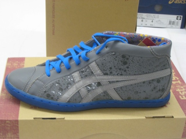 ASICS ONITSUKA TIGER Seck con GR 38 stivali di pelle donna Grigio hl8l4 1111 NEU ASICS ONITSUKA TIGER Seck con GR 38 stivali di pelle donna Grigio hl8l4 1111 NEU