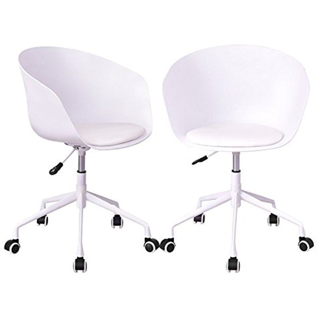 Task Chair Without Arms Arm Designs Giantex Set Of 2 Task Chair Without Arms Upholstered Swivel Height