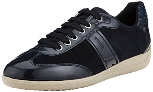 Geox D Myria A Scarpe da Ginnastica Basse Donna Blu Dk Navy/Navy 39 Geox D Myria A Scarpe da Ginnastica Basse Donna Blu Dk Navy/Navy 39