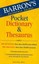 Barron's Pocket Dictionary and Thesaurus by Robert Allen (Paperback, 2009)