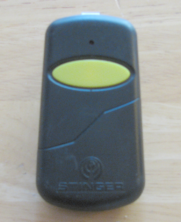 Stinger Single On Garage Door Gate Remote Opener Model Picture 1 Of 2