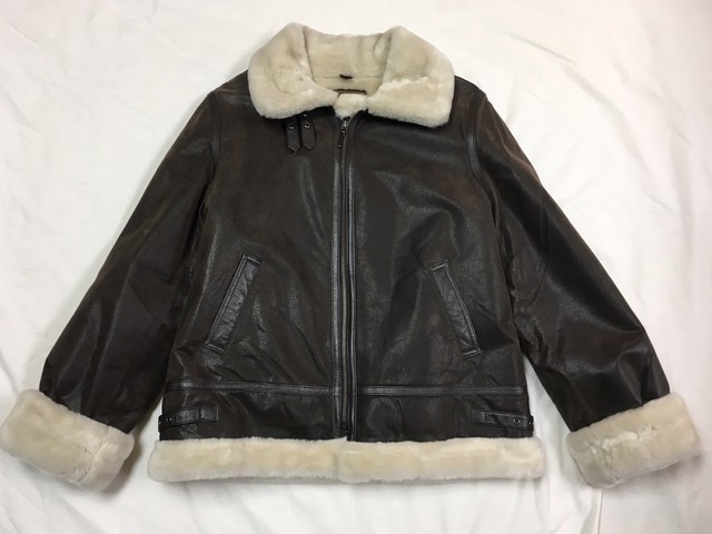 Men S St John Bay Leather Er Jacket St John S Bay Faux Shearling Leather Er Jacket In Mens Um