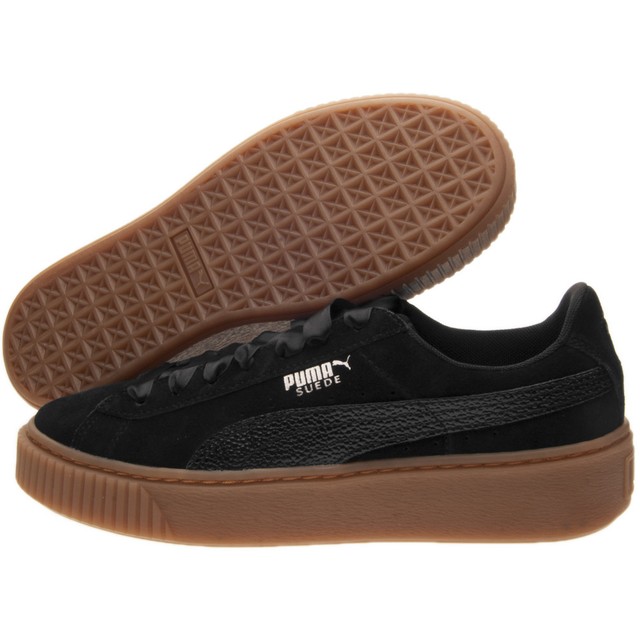 SCARPE PUMA SUEDE PLATFORM BUBBLE WN'S TG 37 COD 366439 01 9W US 6.5 UK 4 CM SCARPE PUMA SUEDE PLATFORM BUBBLE WN'S TG 37 COD 366439 01 9W US 6.5 UK 4 CM