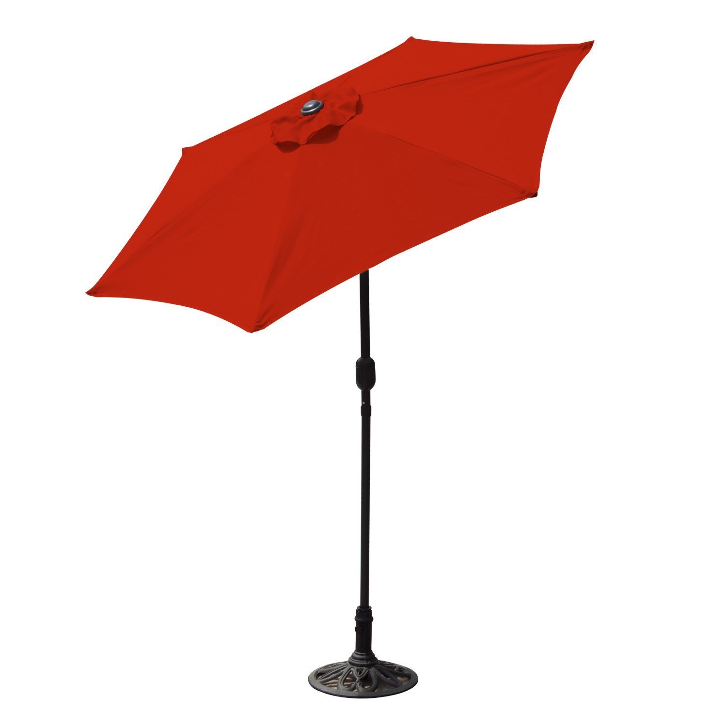 Budge Sunblock Patio Umbrella 7 Diameter With Tilt Aluminum Pole Budge Sunblock Patio Umbrella 7 Diameter With Tilt Aluminum Pole Red Ebay