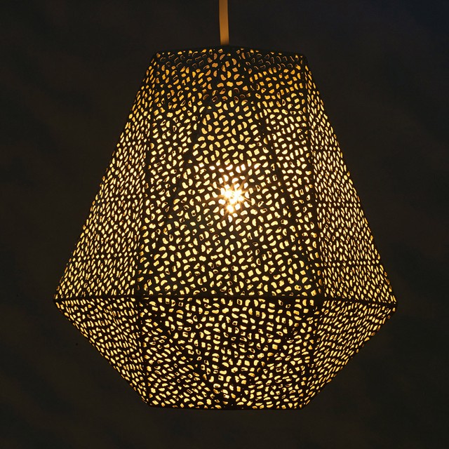 Kliving Overton Metal Abstract Cream Non Electric Pendant Ceiling Kliving Overton Metal Abstract Cream Non Electric Pendant Ceiling Light Shade