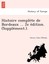 Histoire complète de Bordeaux ... 2e édition. (Supplément.). (French Edition)