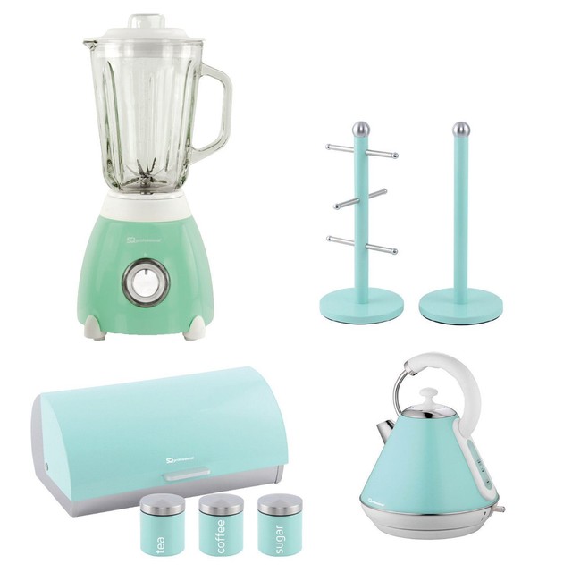 Bread Bin Canisters Kettle Blender Mug Tree Kitchen Roll Holder Bread Bin Canisters Kettle Blender Mug Tree Kitchen Roll Holder Mint