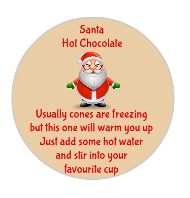christmas labels from santa